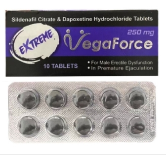紫蝌蚪超級萬艾可雙效片 EXTREME VegaForce 10粒/盒 250mg